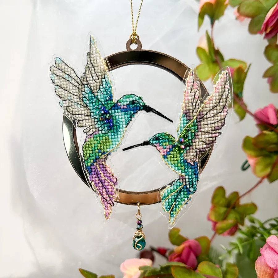Crafted with purpose — Snowy Flow embroidery